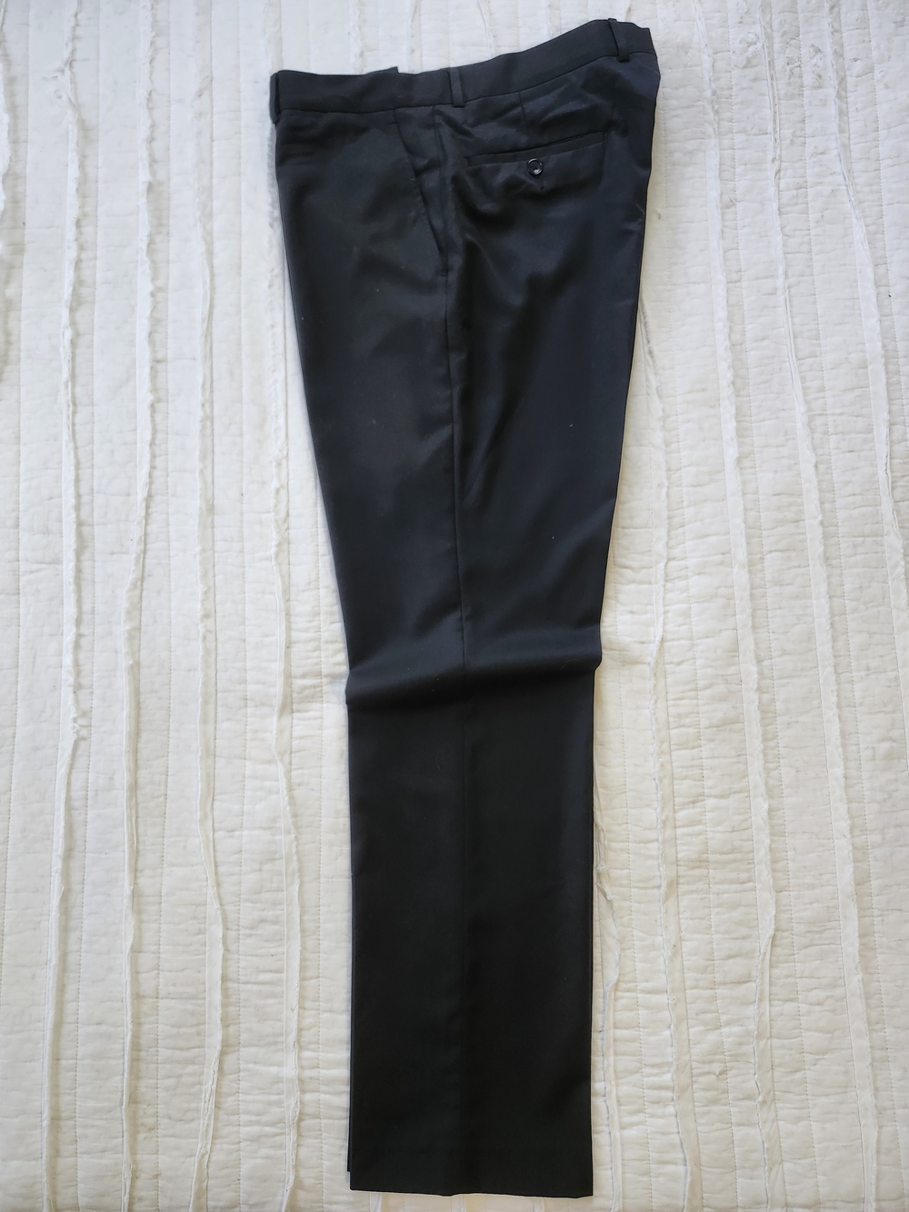 Kenneth Cole Black Men’s Dress Pants - Slim Tailored Style